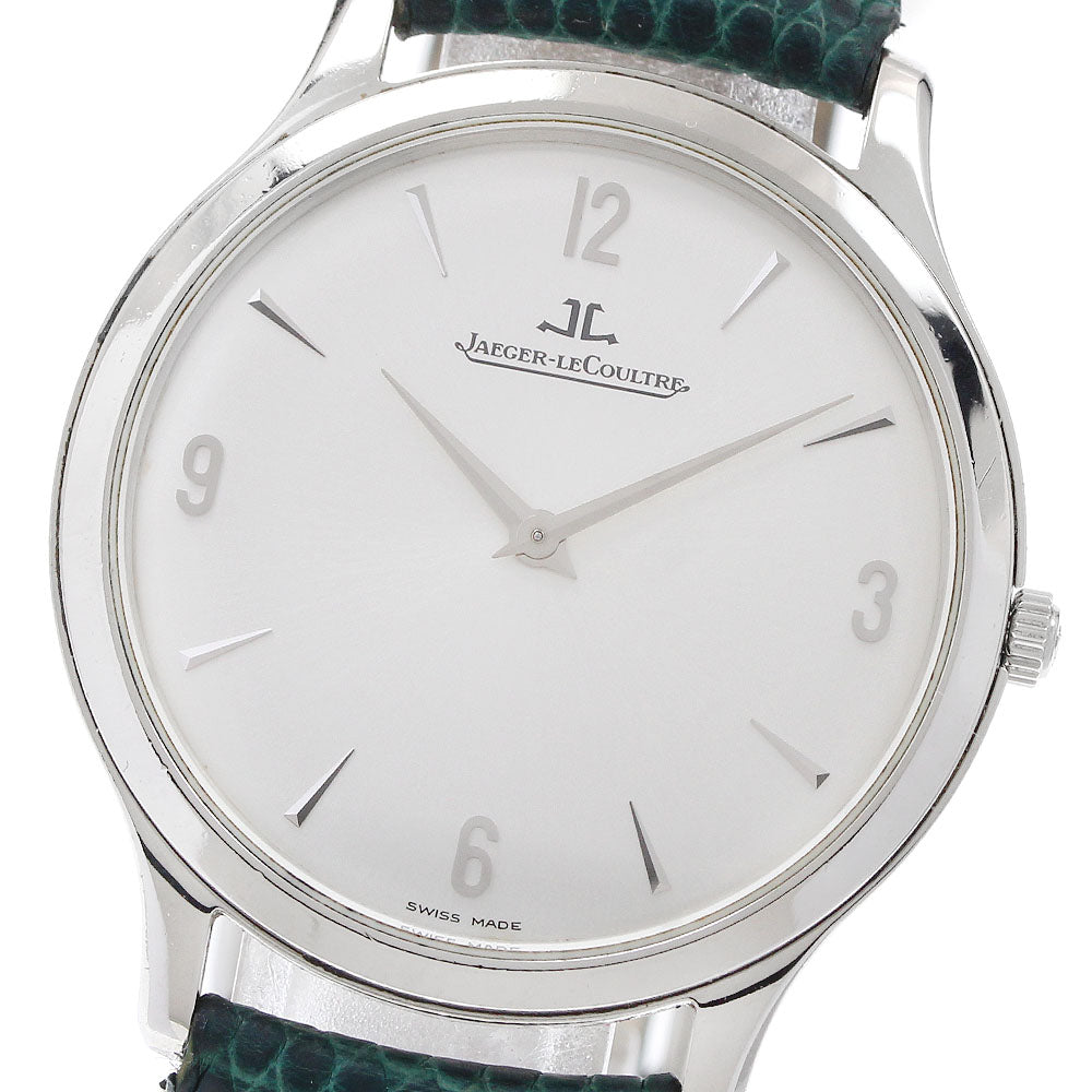 JAEGER-LECOULTRE master ultra slim Q1458404/145.8.79 Silver Dial Hand Winding Men's Watch_923534