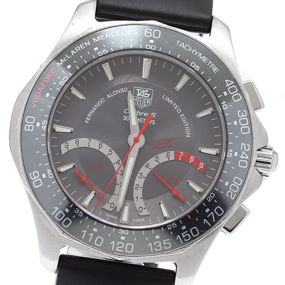 TAG HEUER Aqua racer CAF7113 Caliber S Fernando Alonso Quartz Men's Watch_923542