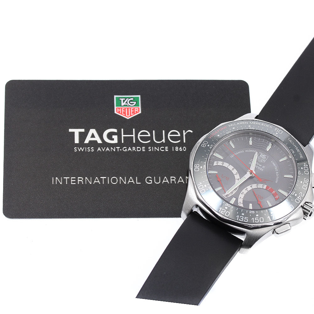 TAG HEUER Aqua racer CAF7113 Caliber S Fernando Alonso Quartz Men's Watch_923542