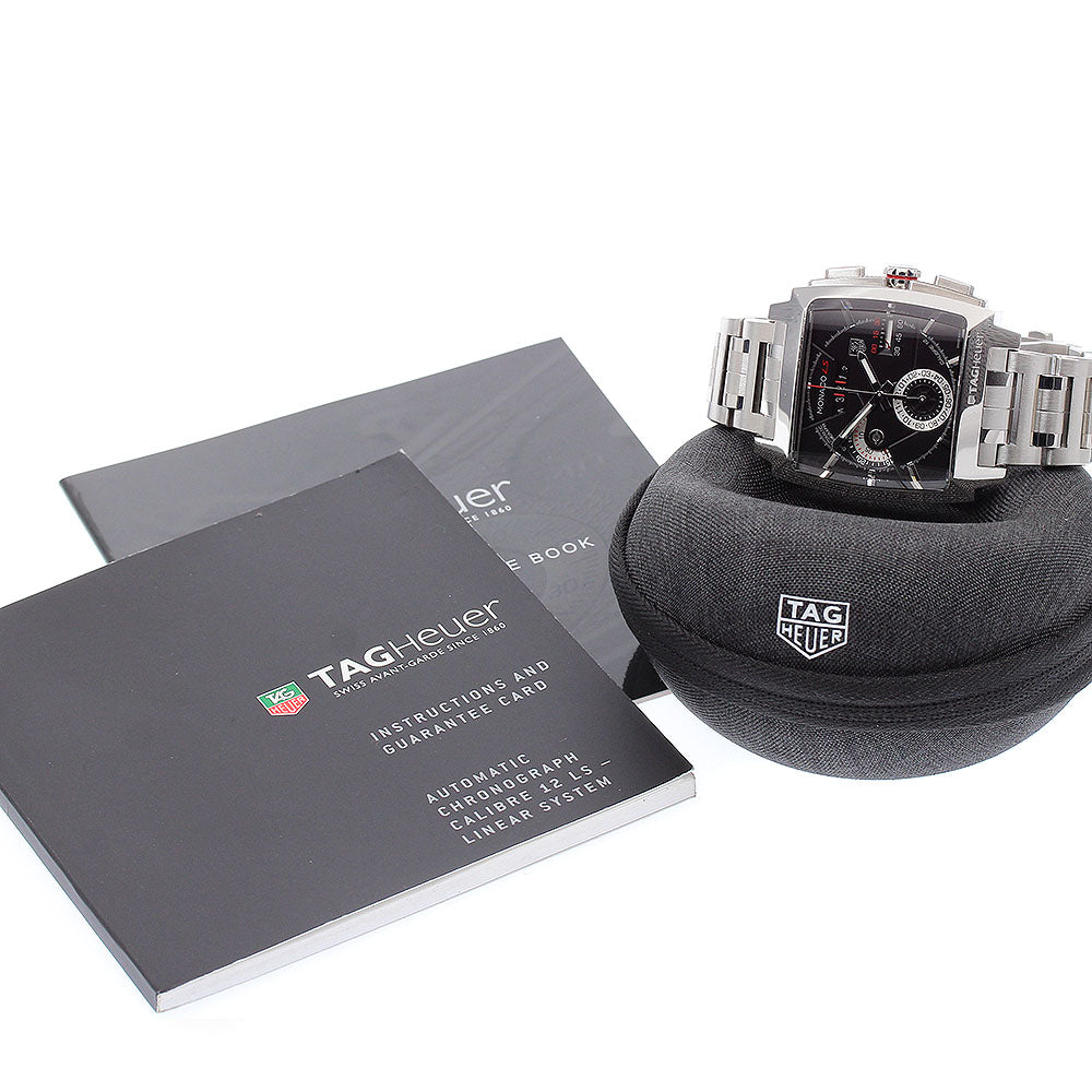 TAG HEUER Monaco LS CAL2110 Chronograph black Dial Automatic Men's Watch_923559