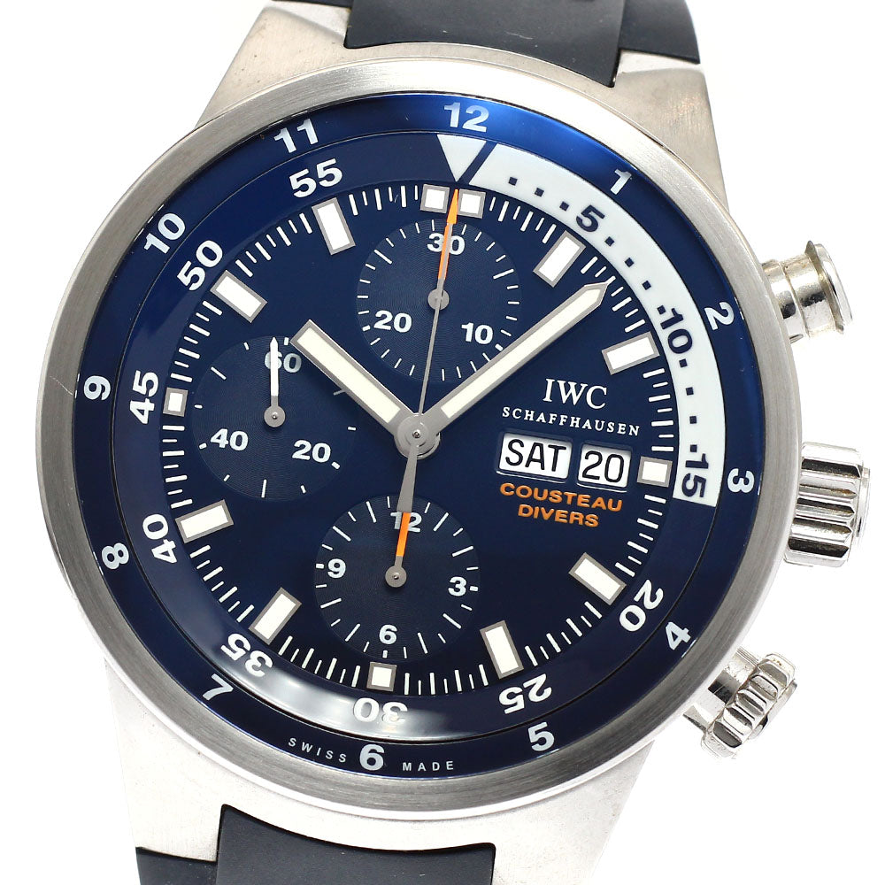 IWC SCHAFFHAUSEN Aquatimer cust diver IW378201 Day date Automatic Men's_923583