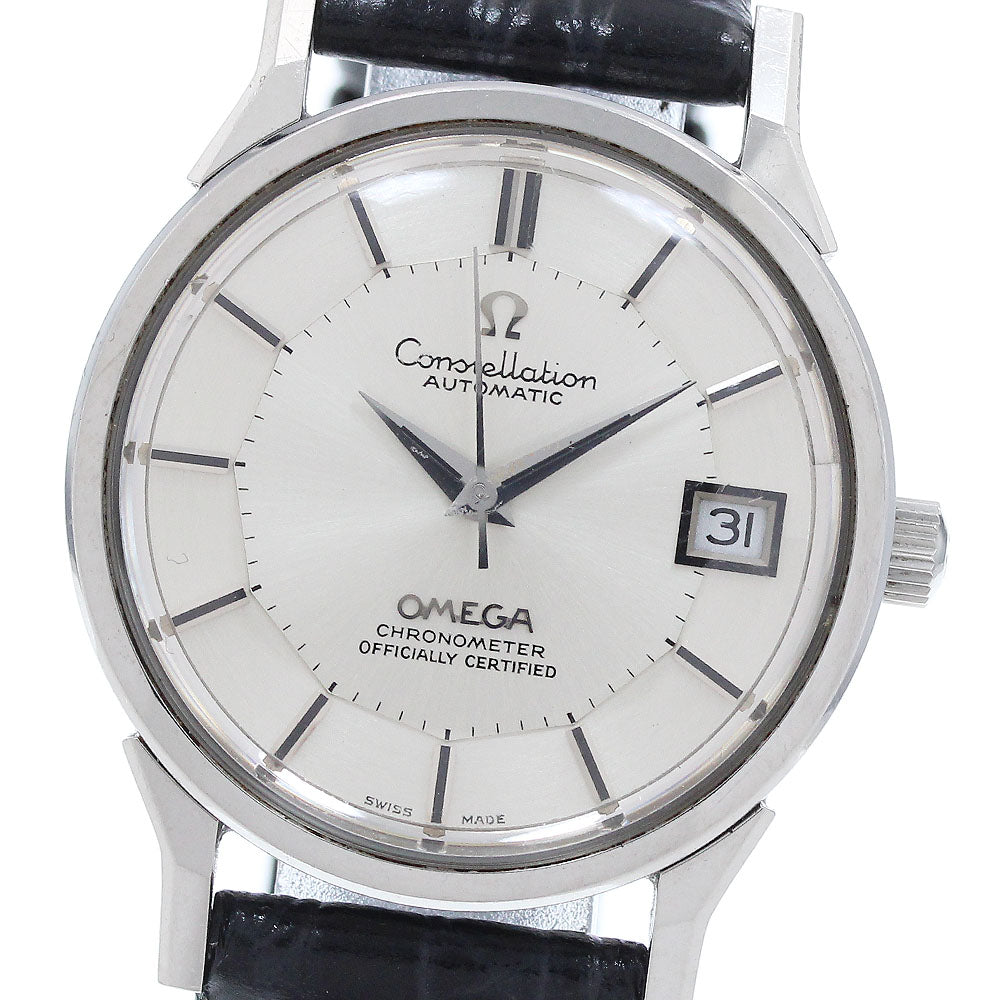 OMEGA Constellation 168.0065 Date 12-sided Cal.1011 Silver Dial Automatic Men's Watch_923722
