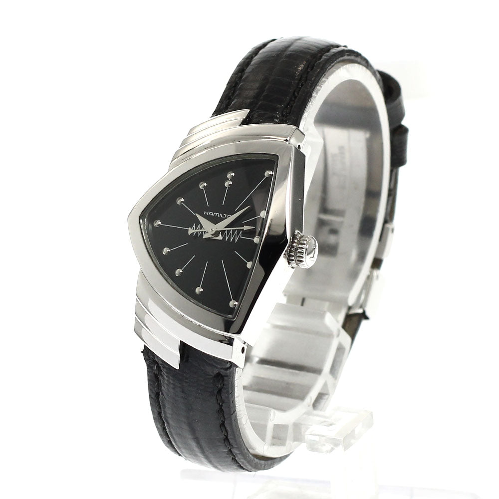 HAMILTON Ventura H242112 black Dial Quartz Ladies Watch_923987