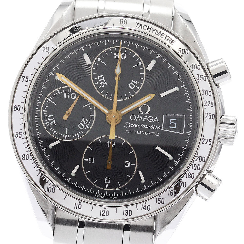 OMEGA Speedmaster 3513.50 Date Chronograph black Dial Automatic Men's Watch_924021
