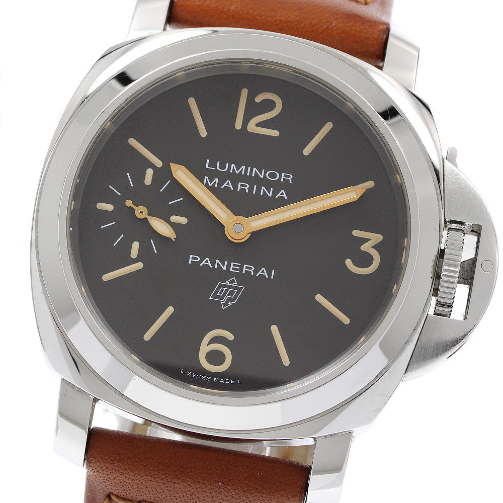 PANERAI Luminor Marina Logo Acciaio PAM00632 Hand Winding Men's Watch_930040
