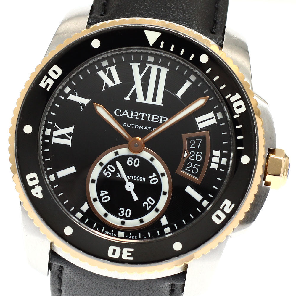 CARTIER Caliber de Cartier Diver W7100055 K18PGBezel Automatic Men's_930063