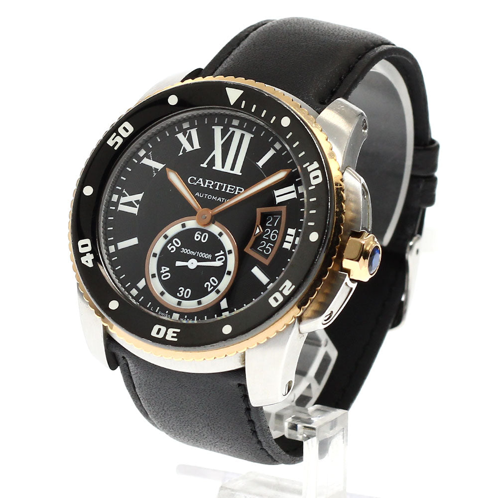 CARTIER Caliber de Cartier Diver W7100055 K18PGBezel Automatic Men's_930063