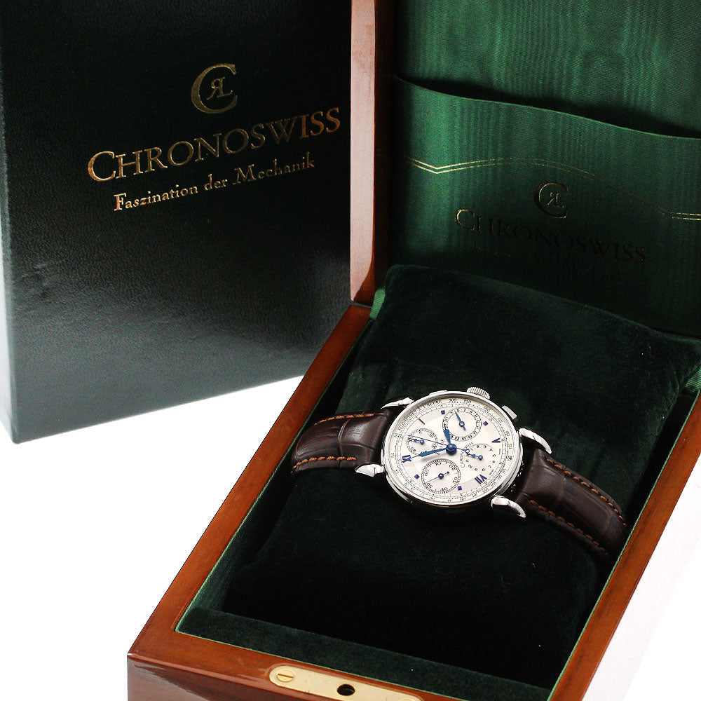 Chronoswiss Classic CH7403 Chronograph Silver Dial Automatic Men's Watch_930074