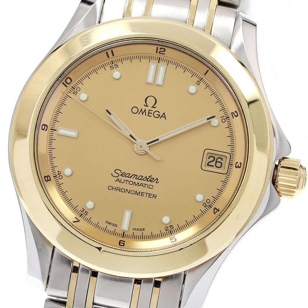 OMEGA Seamaster120 2301.10 Date gold Dial Automatic Men's Watch_930078