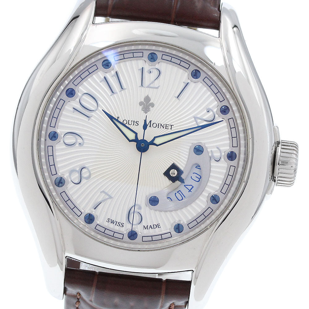 LOUIS MOINET Datoscope LM106-09 Limited to 60 pieces Silver Dial Automatic Men's Watch_930080