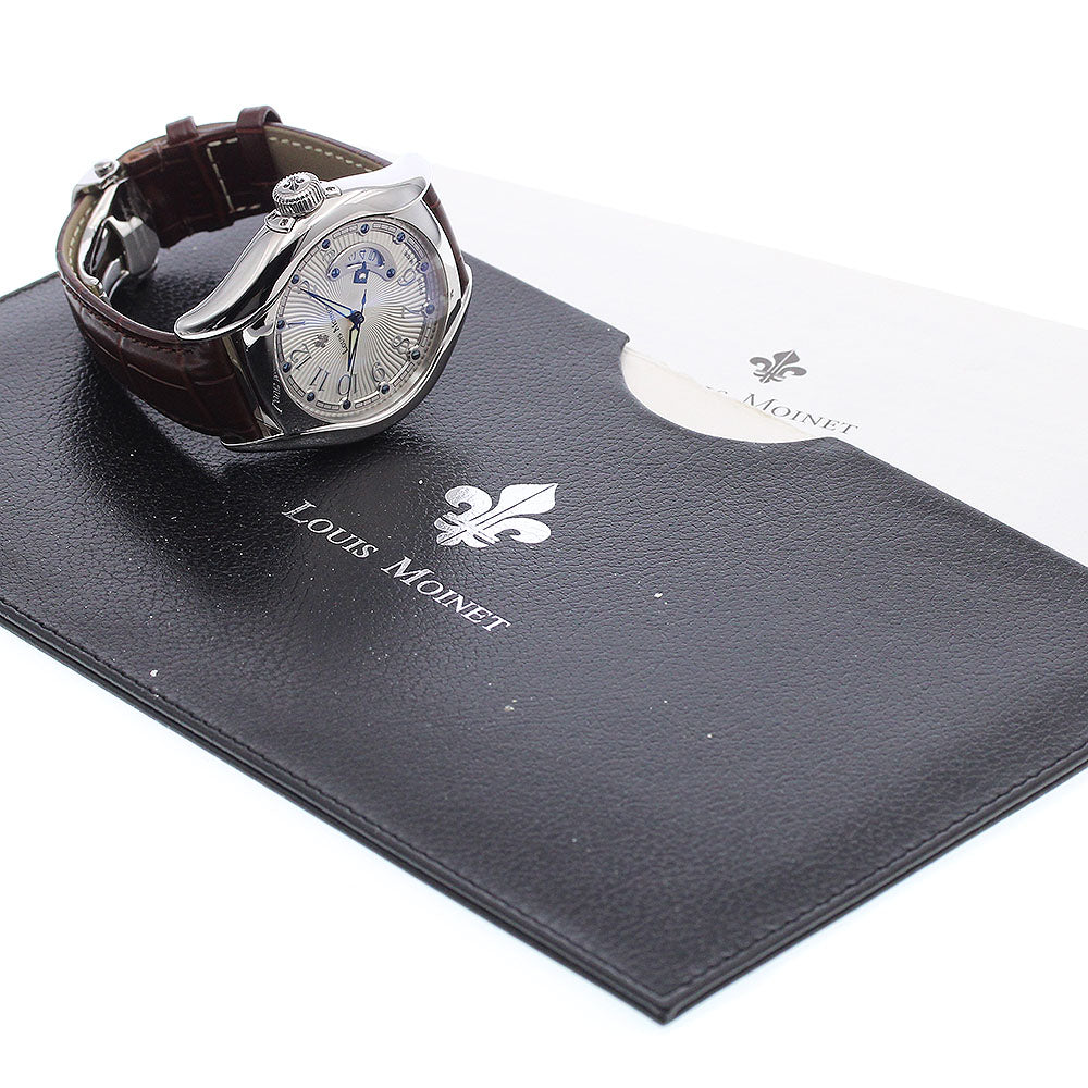 LOUIS MOINET Datoscope LM106-09 Limited to 60 pieces Silver Dial Automatic Men's Watch_930080