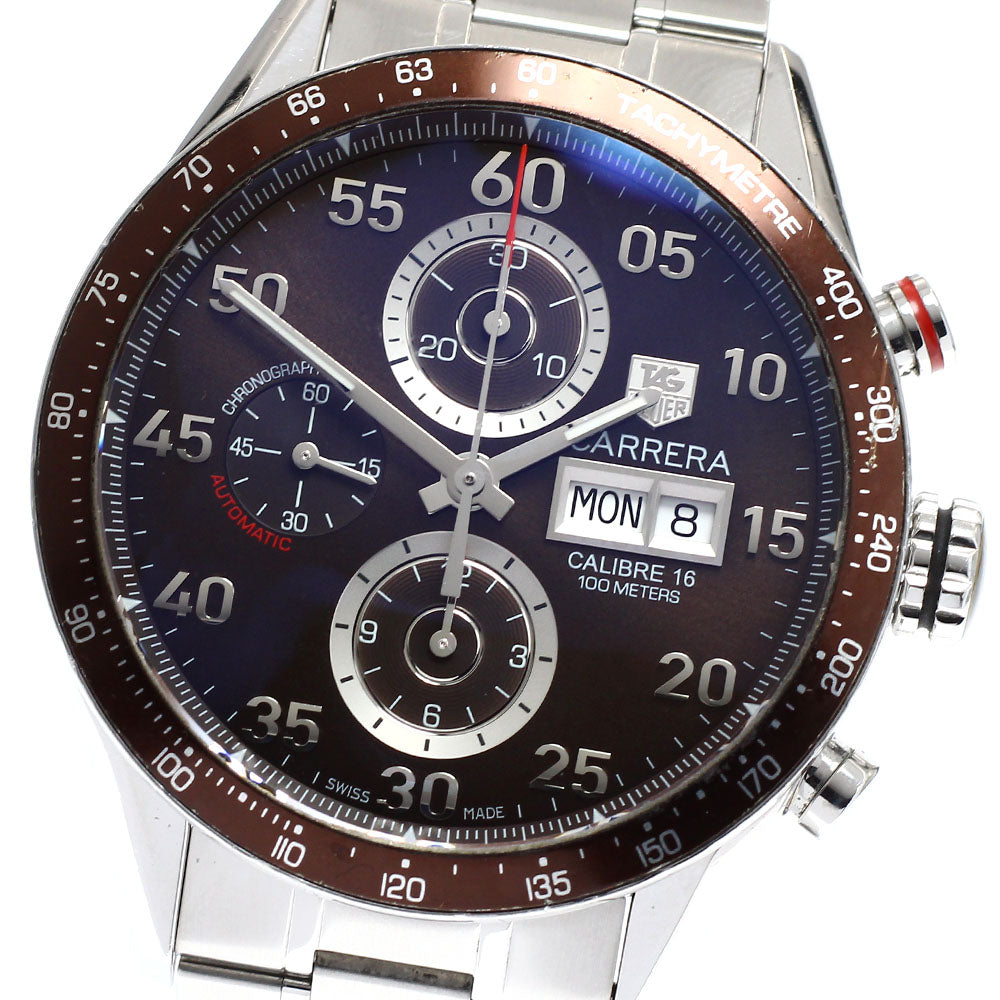 TAG HEUER Carrera CV2A12 Chronograph day date Automatic Men's Watch_930081