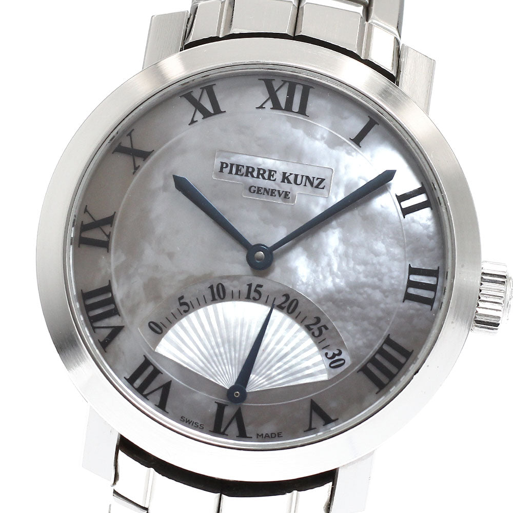 PIERRE KUNZ Retrograde Second Limited to 100 pieces PKA001SR Retrograde Shell Dial shell Dial Automatic Men's Watch_930098