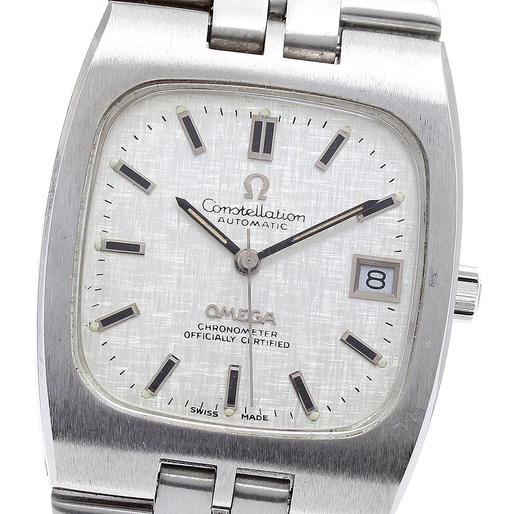OMEGA Constellation Date Silver Dial Automatic Men's Watch_930115