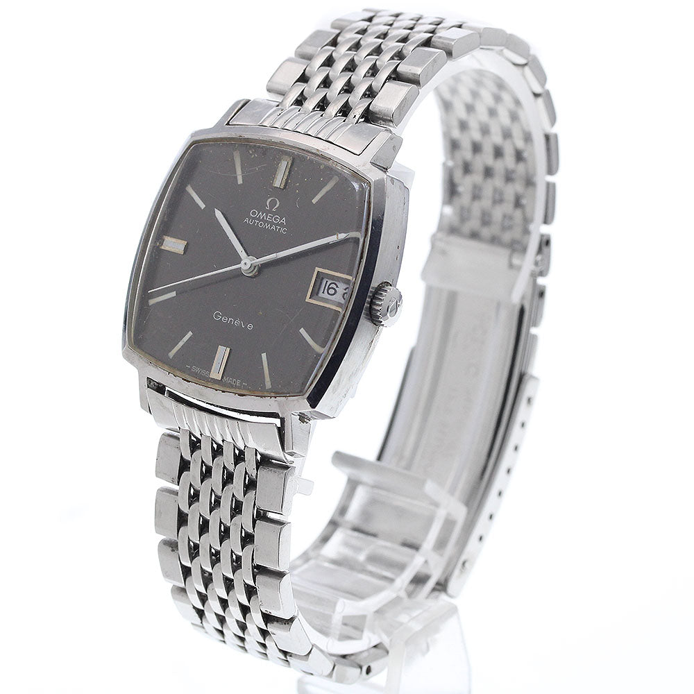 OMEGA Geneve Square Date black Dial Automatic Men's Watch_930116