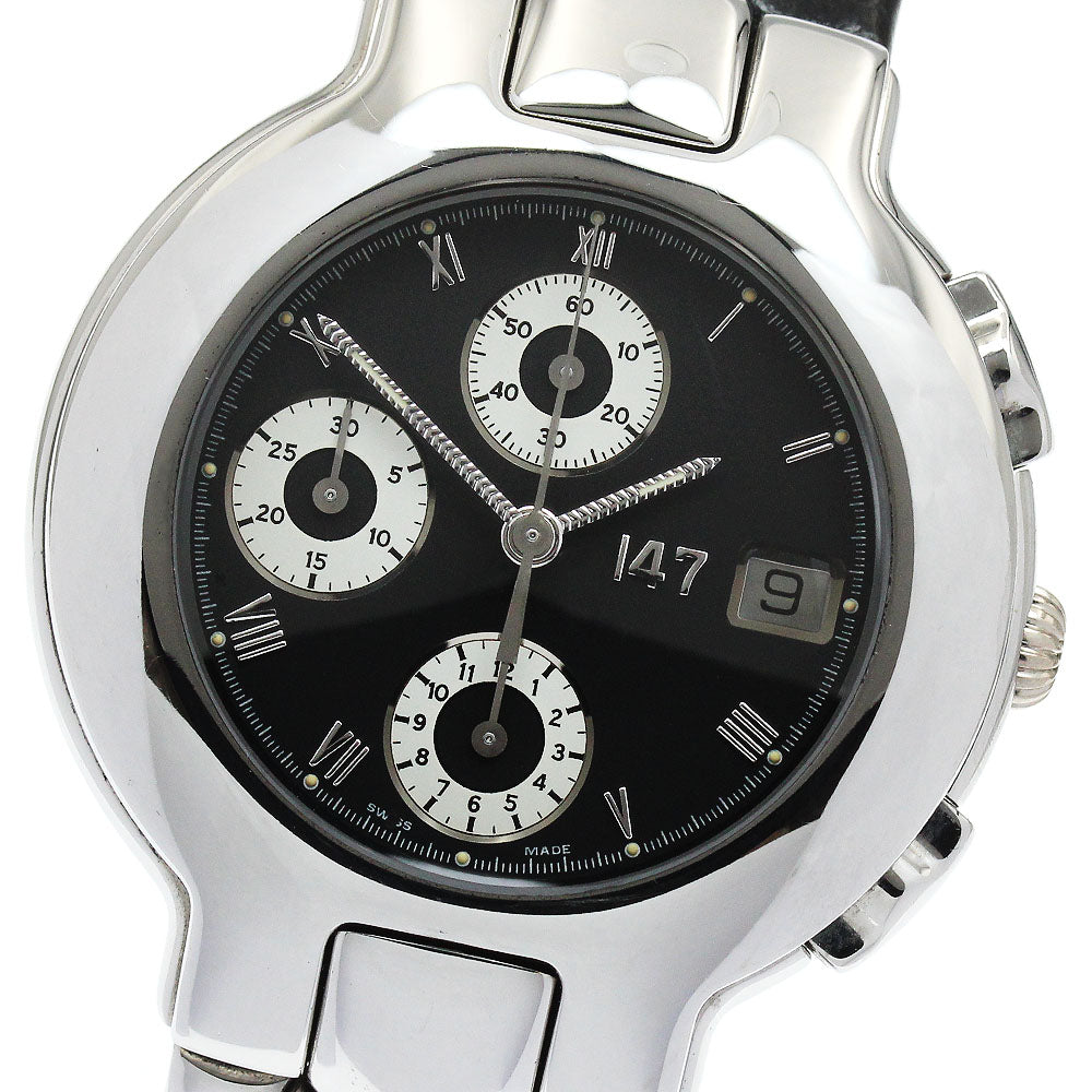 VERSACE Chronograph Date black Dial Automatic Men's Watch_930119