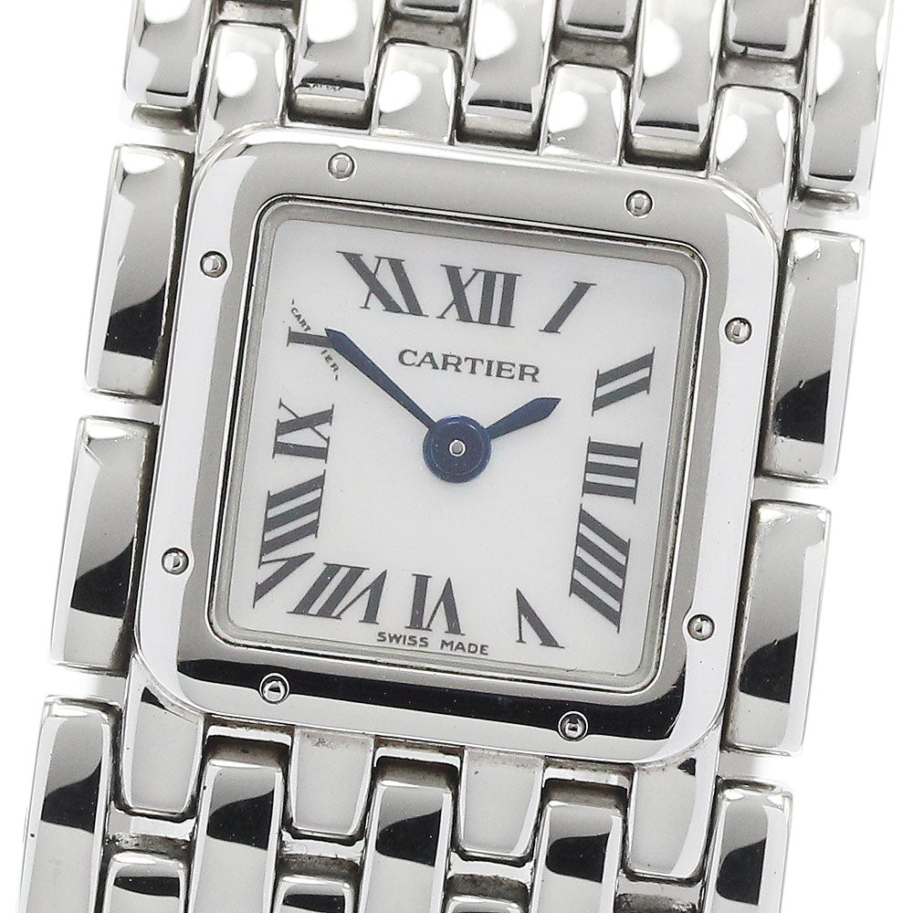 CARTIER PANTHERE Ribbon W61001T9 Shell dial White shell Dial Quartz Ladies Watch_930124