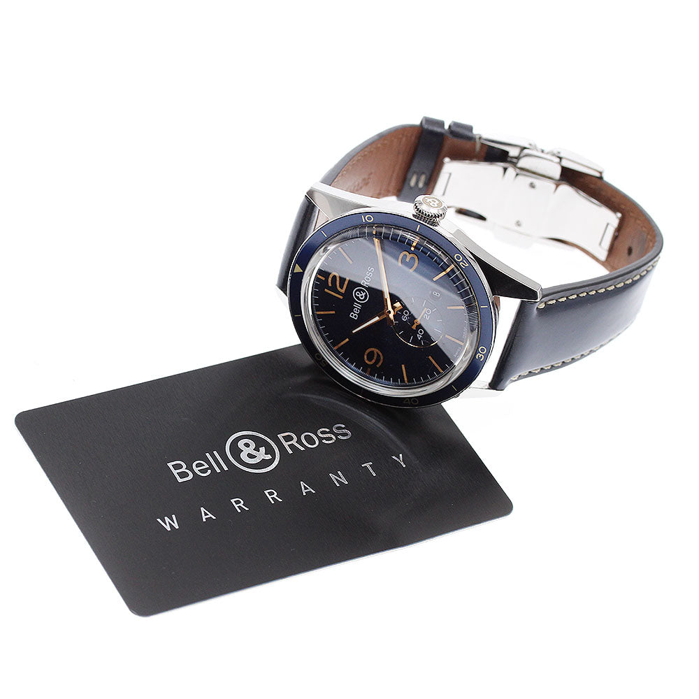 Bell＆Ross Vintage Aeronaval BRV123-BLU-ST Automatic Men's Watch_930126