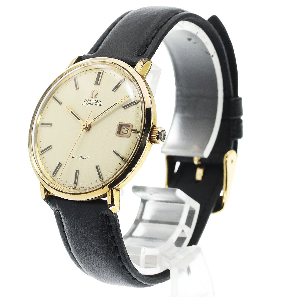 OMEGA De Ville 166033-TOOL106 Date gold Dial Automatic Men's Watch_930128