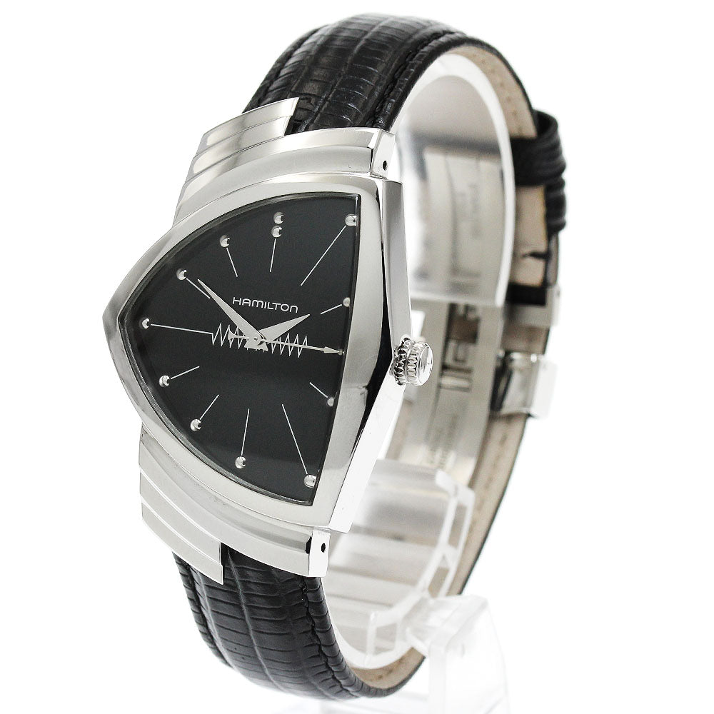 HAMILTON Ventura H244112 black Dial Quartz Men's Watch_930139