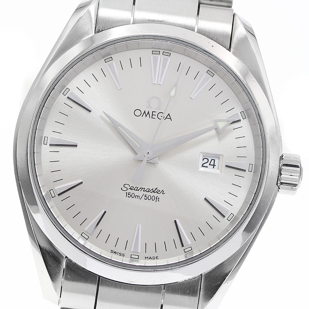 OMEGA Seamaster Aqua Terra 2517.30 Date Silver Dial Quartz Men's Watch_930158