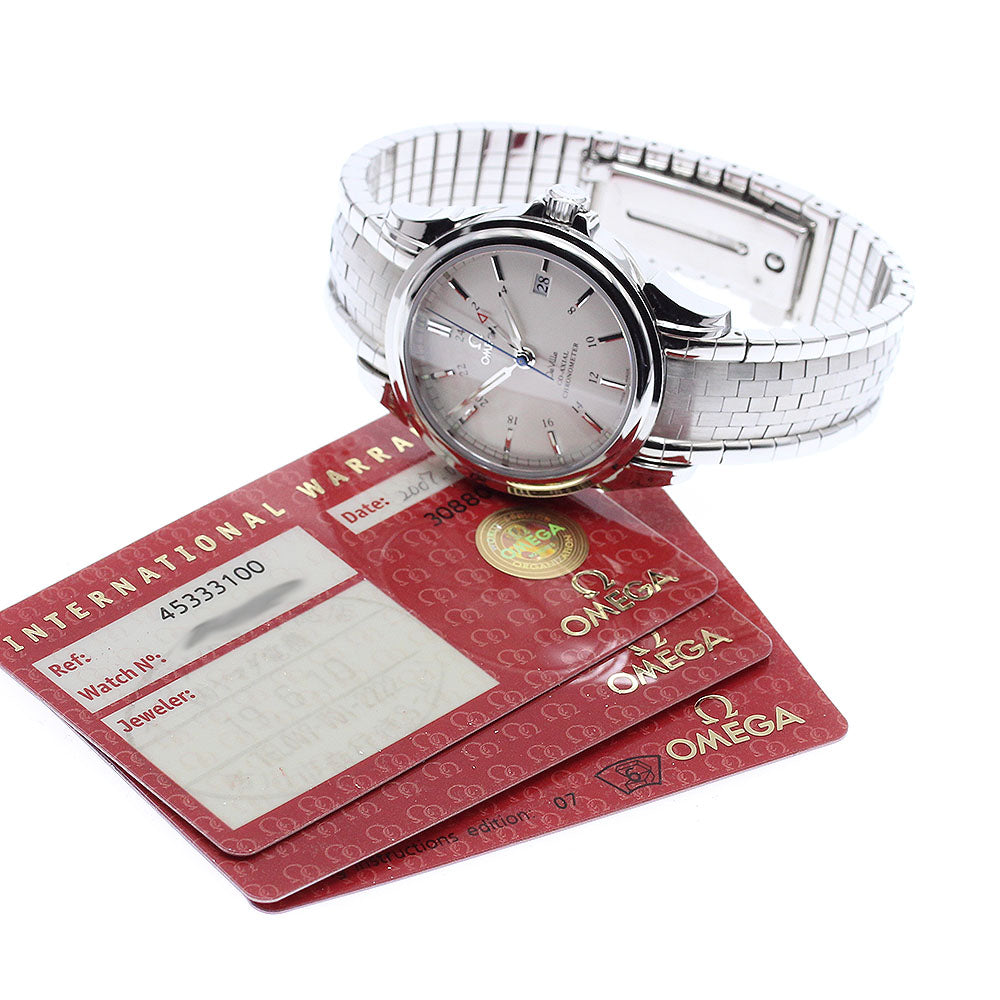 OMEGA De Ville Co-Axial GMT 4533.31 Silver Dial Automatic Men's Watch_930162