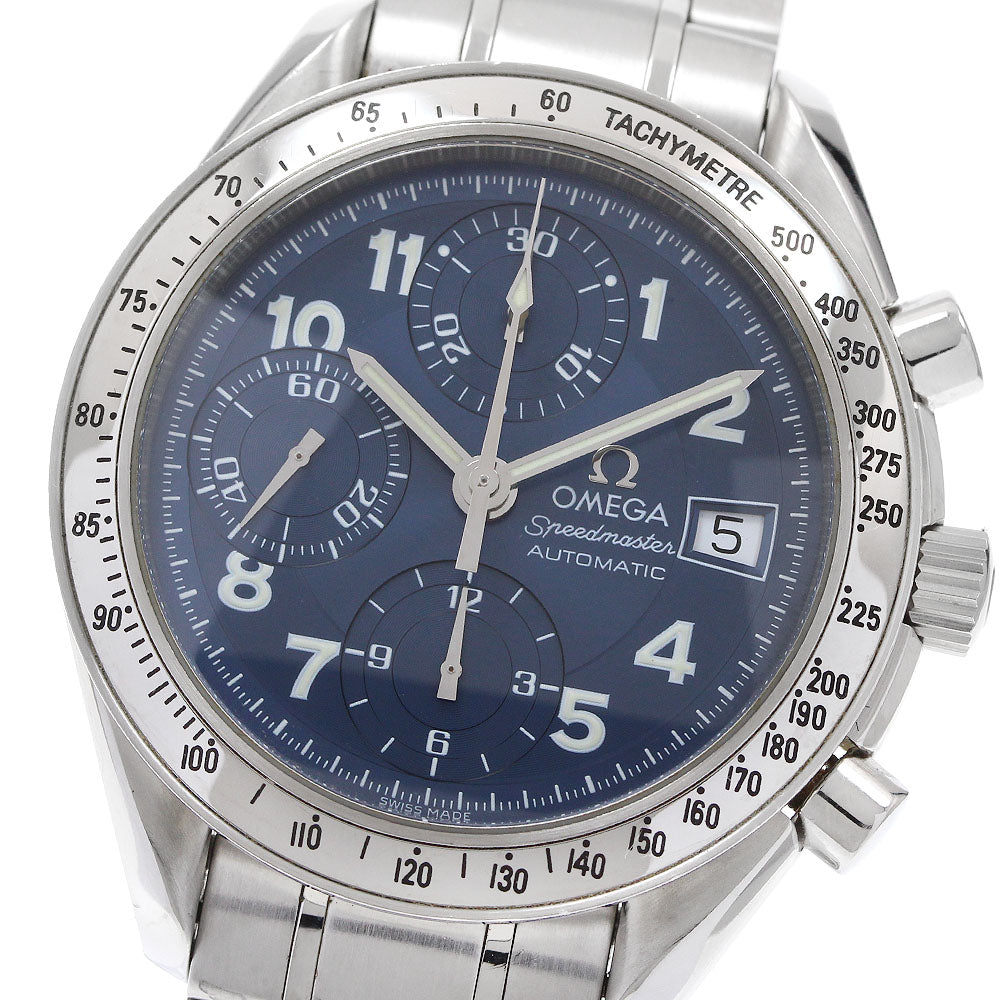 OMEGA Speedmaster 3513.82 Chronograph Date Navy Dial Automatic Men's_930168