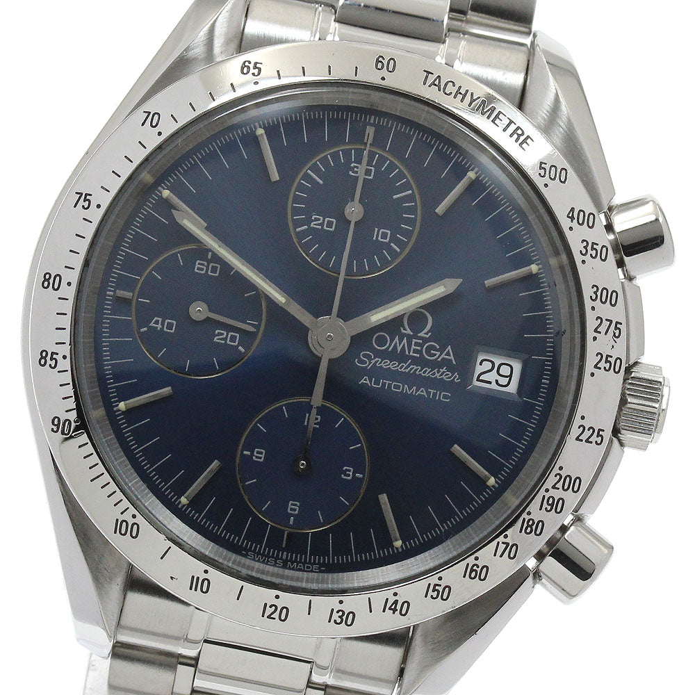 OMEGA Speedmaster 3511.80 Chronograph Navy Dial Automatic Men's Watch_930186