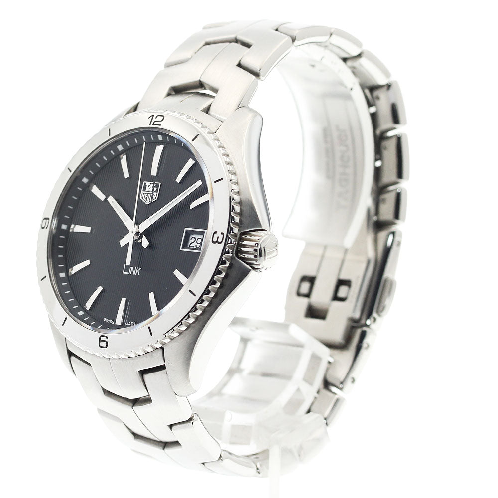 TAG HEUER Link WAT1110 Date black Dial Quartz Men's Watch_930199
