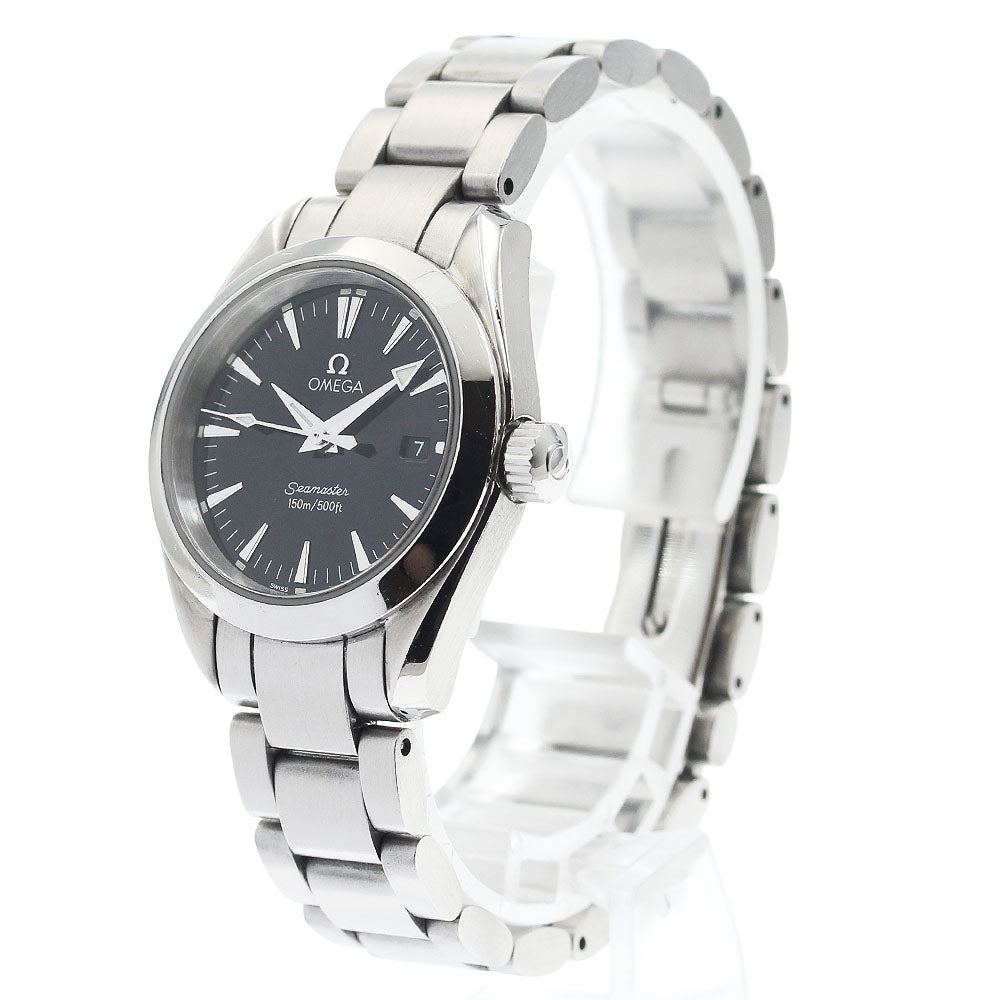 OMEGA Seamaster Aqua Terra 2577.50 Date black Dial Quartz Ladies Watch_930200