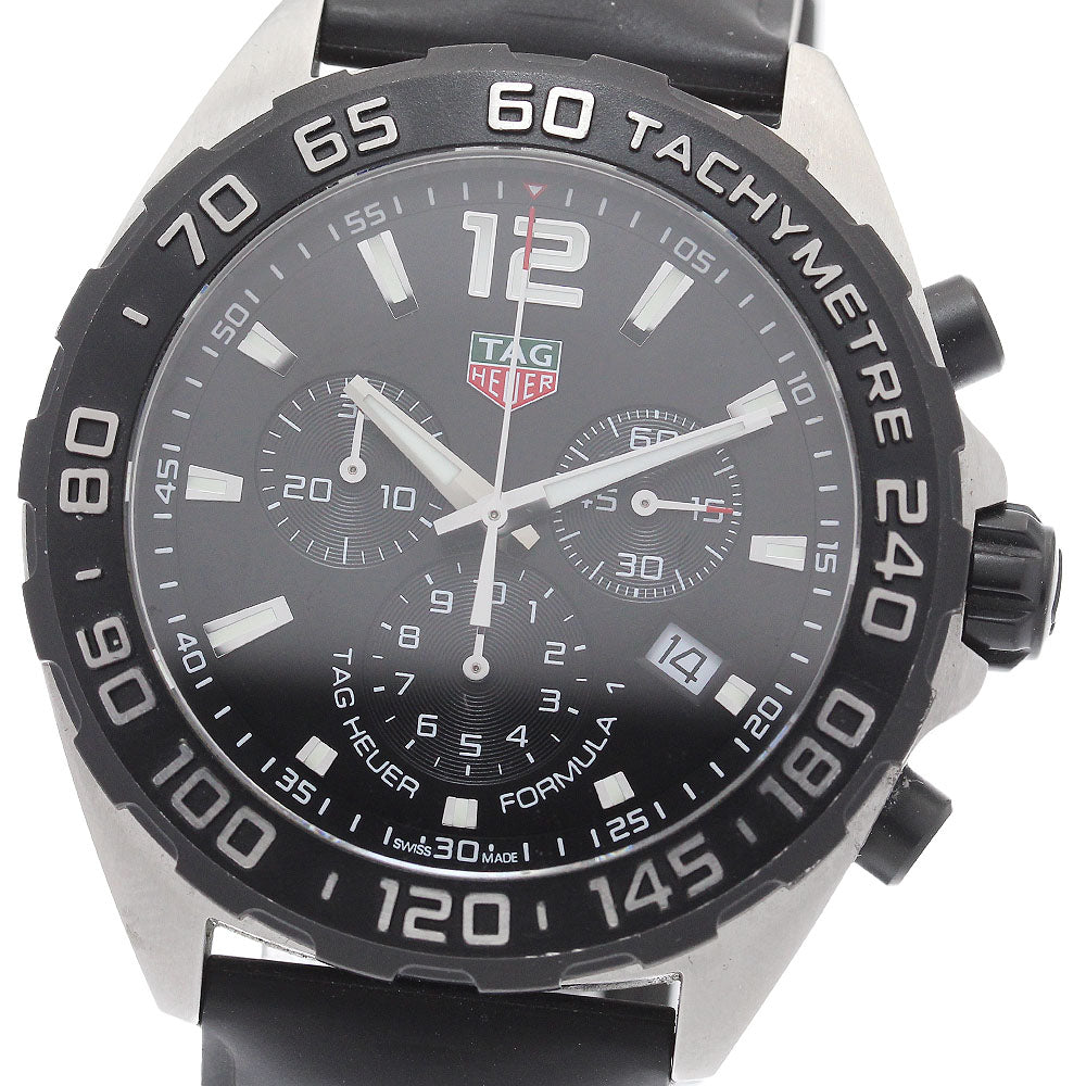 TAG HEUER Formula 1 CAZ1010 Chronograph black Dial Quartz Men's Watch_930208