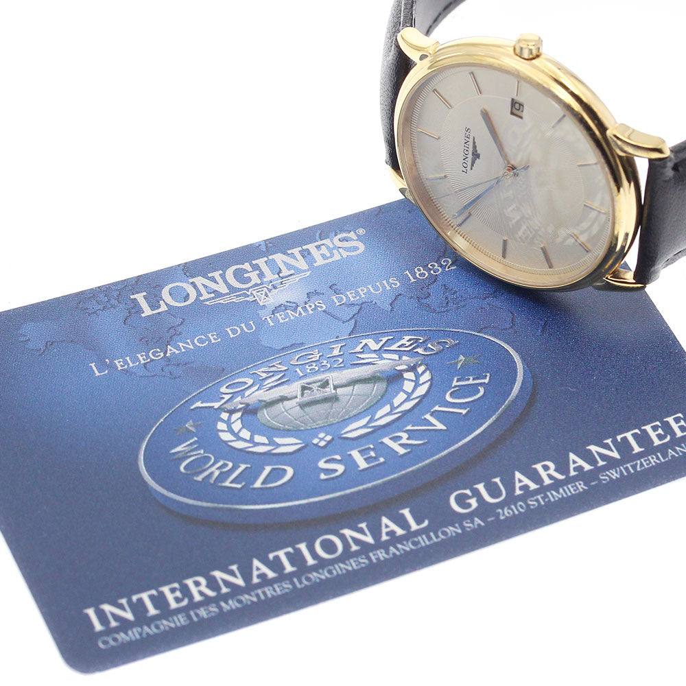 LONGINES Grand classic L4.677.2 Gold Dial Quartz Men's Watch_930209