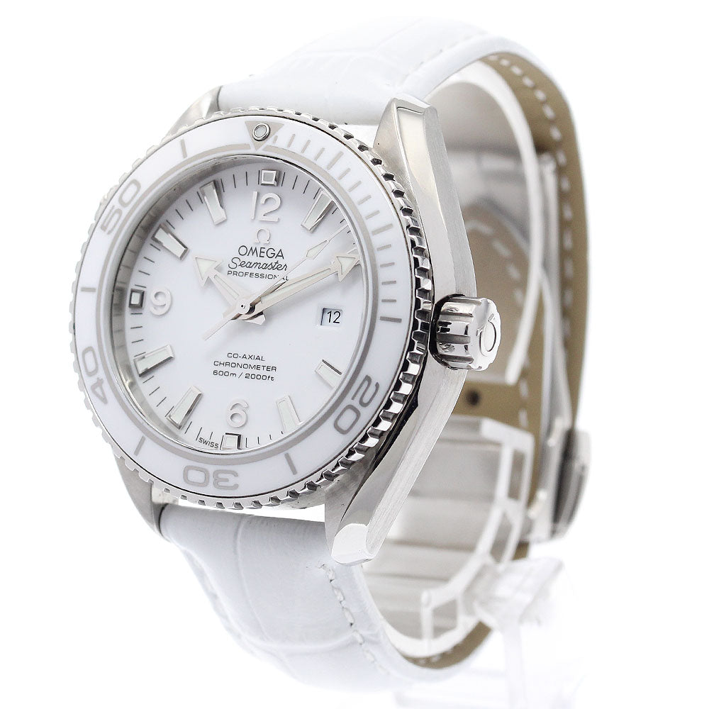 OMEGA Seamaster Planet Ocean 232.33.38.20.04.001 Date white Dial Automatic Ladies Watch_930213