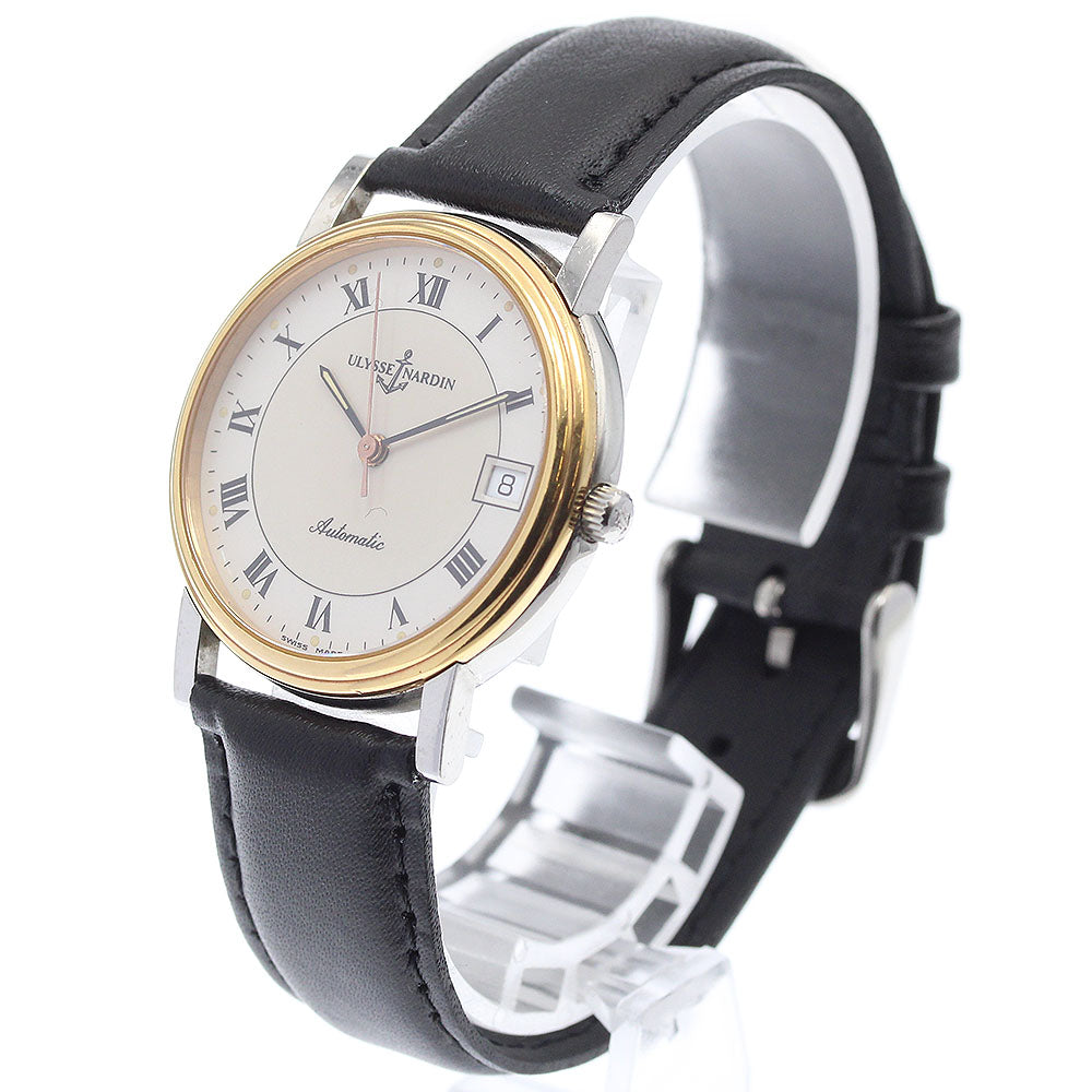 Ulysse Nardin San sheer 133-22 Date bezel K18YG Automatic Men's Watch_930218