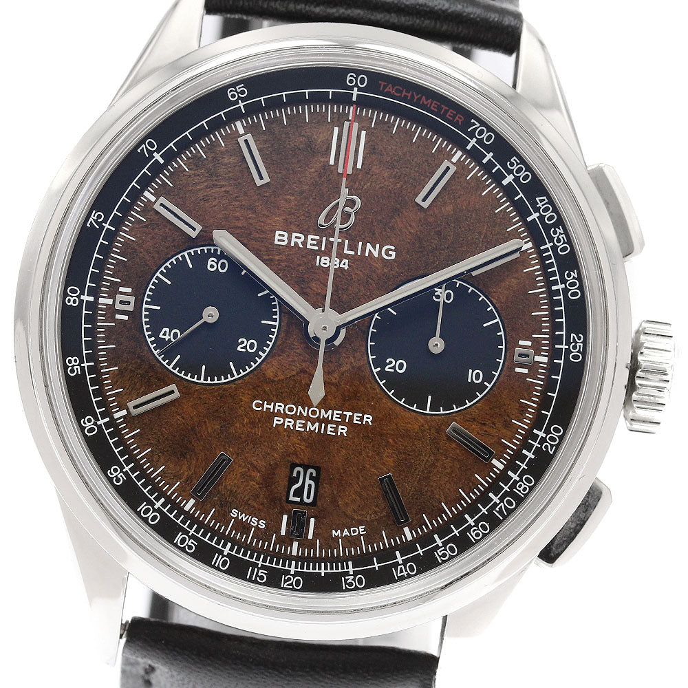 BREITLING Premier B01 Bentley Centenary Date Brown Dial Automatic Men's_930227