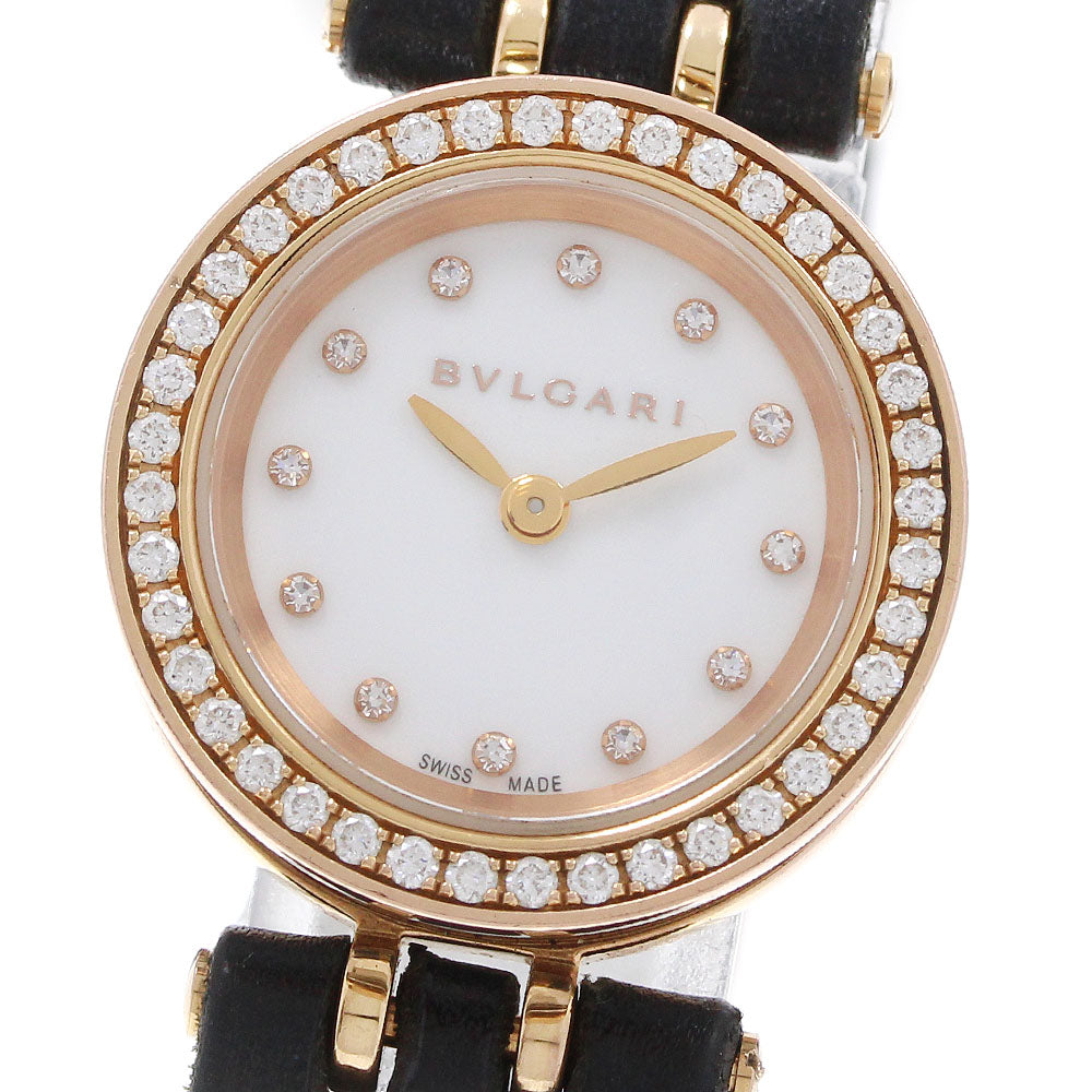 BVLGARI B-zero1 BZP23SG 12P diamond diamond bezel Quartz Ladies Watch_930250