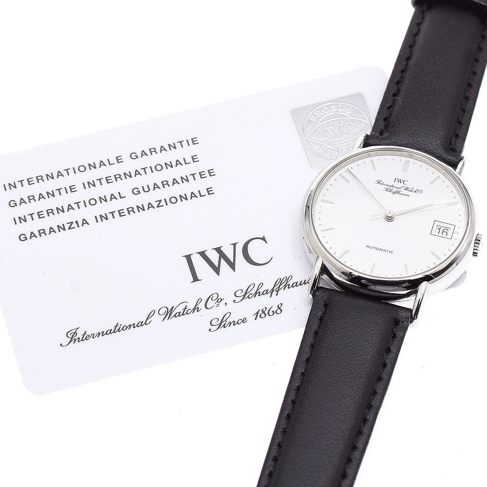 IWC SCHAFFHAUSEN Portofino IW351320 Date white Dial Automatic Men's Watch_930260
