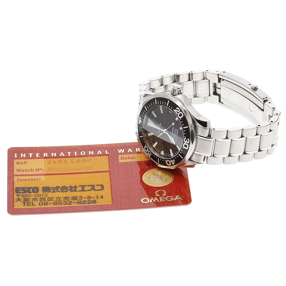 OMEGA Seamaster300 Professional 2252.50 black Dial Automatic Boy's Watch_930269