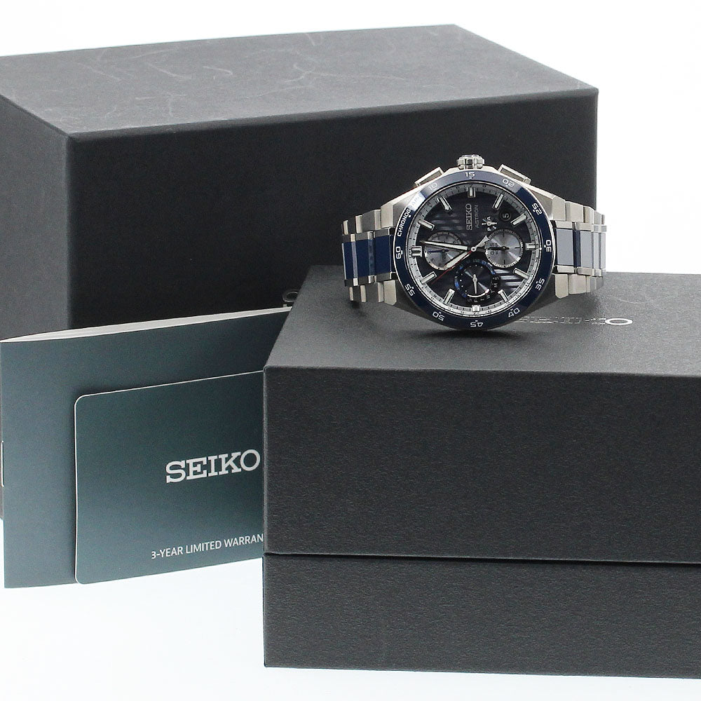 SEIKO Astron Nexter SBXC181/5X83-0AA0 GPS Solar Powered Radio Men's Watch_930375