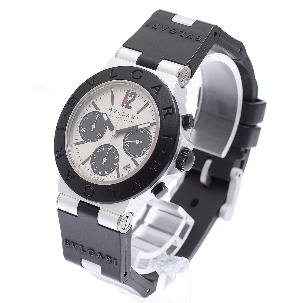 BVLGARI aluminum AC38TA Date Chronographl Automatic Men's Watch_930392