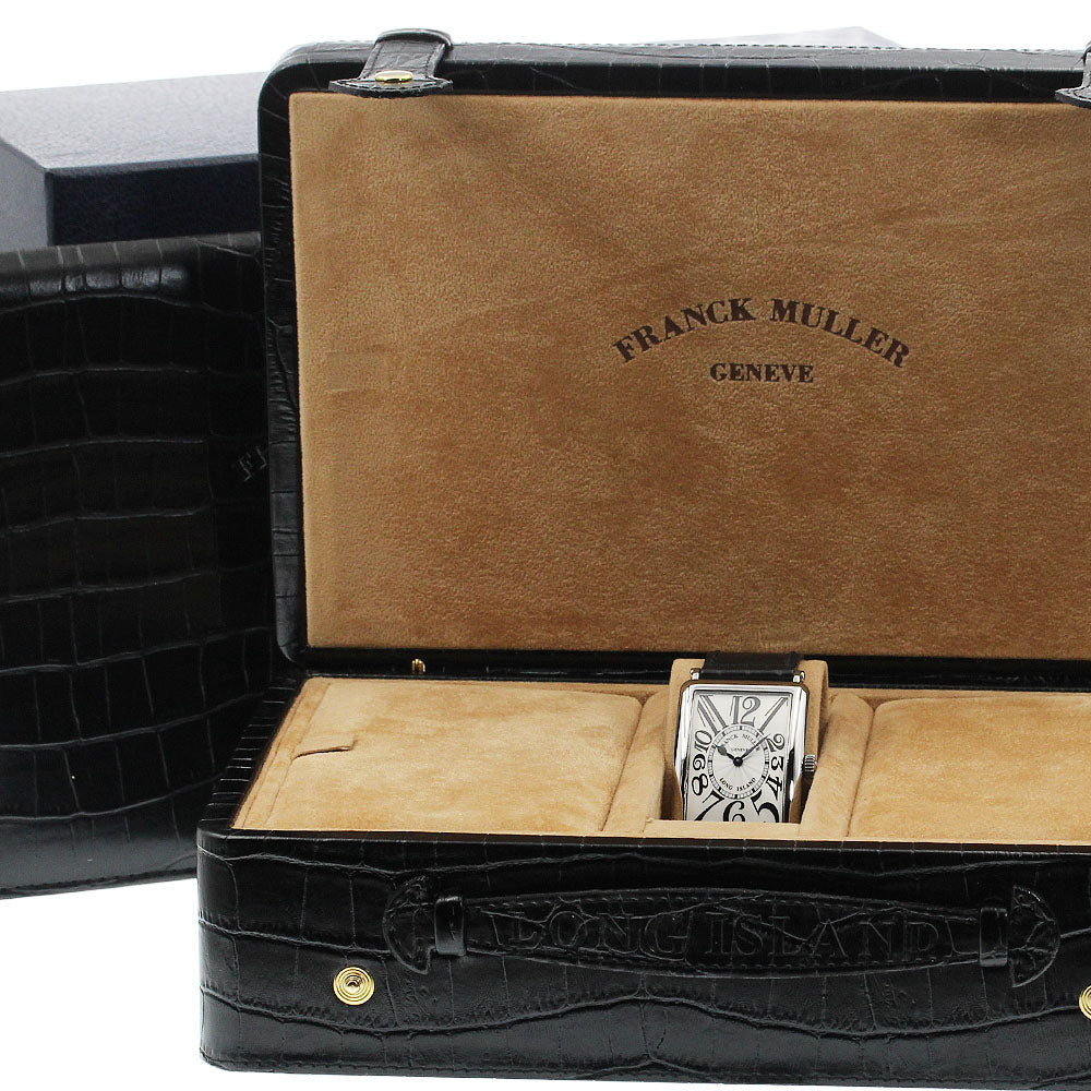 FRANCK MULLER Long Island 1002QZ Silver Dial Quartz Men's Watch_930419