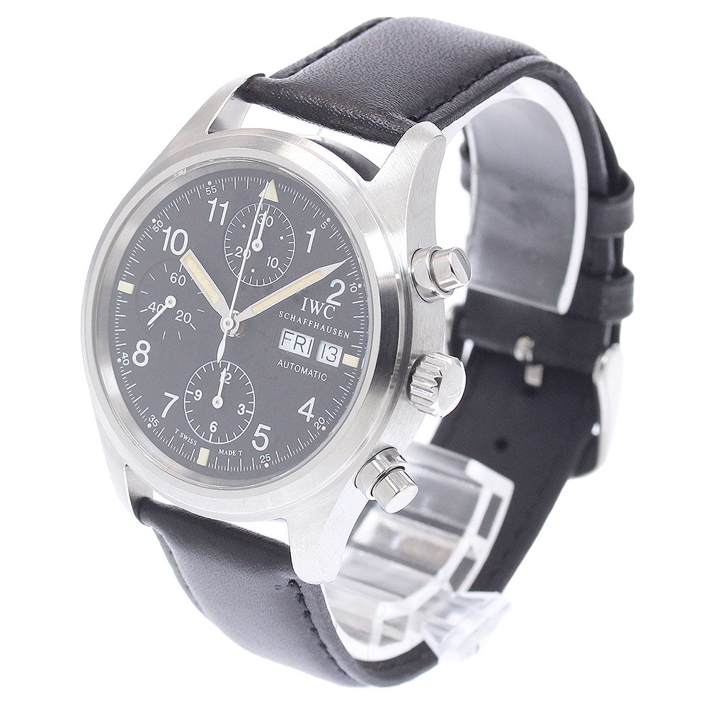 IWC SCHAFFHAUSEN Freeger IW370603 Chronograph black Dial Automatic Men's_930427