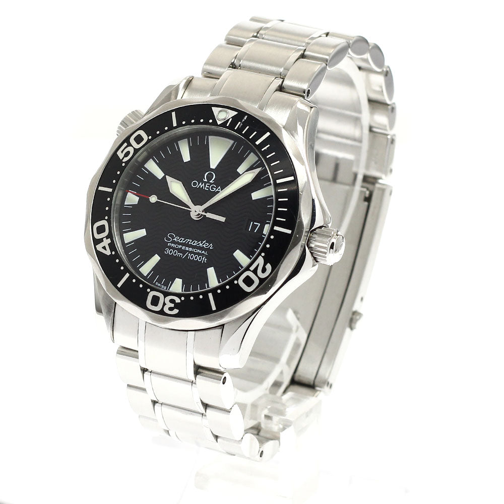 OMEGA Seamaster 300 2262.50 Date black Dial Quartz Boy's Watch_930437