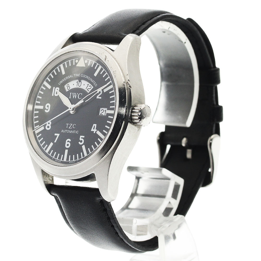 IWC SCHAFFHAUSEN Freeger UTC IW325101 Date black Dial Automatic Men's_930443
