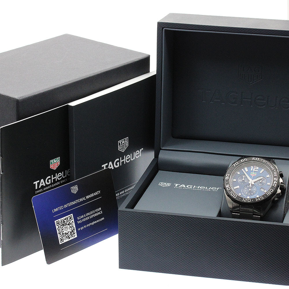 TAG HEUER Formula 1 CAZ101AV Chronograph blue Dial Quartz Men's Watch_930452