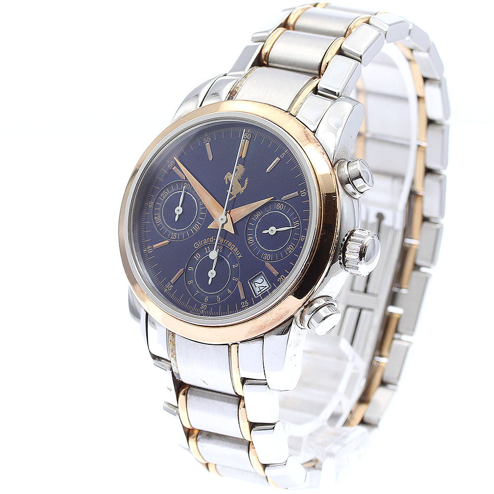 GIRARD PERREGAUX Ferrari 8020 Chronograph Navy Dial Automatic Men's Watch_930464