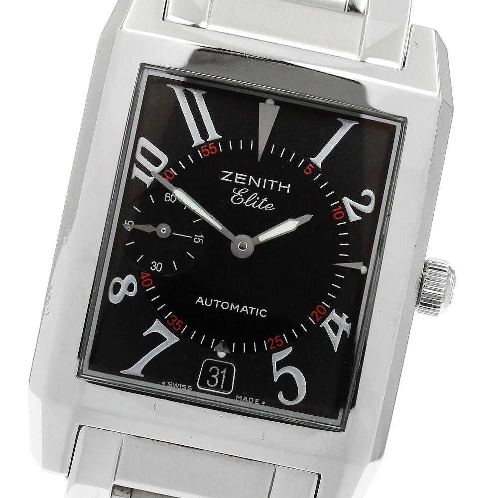 ZENITH elite port royale 02.0250.684 Date Small Second black Dial Automatic Men's Watch_930474
