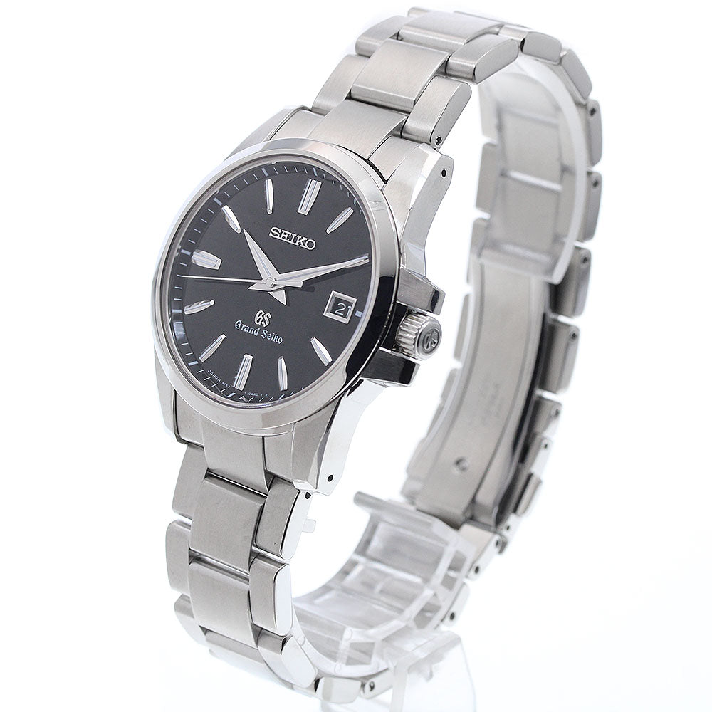 SEIKO Grand Seiko SBGX055/9F62-0AA1 Date black Dial Quartz Men's Watch_930475