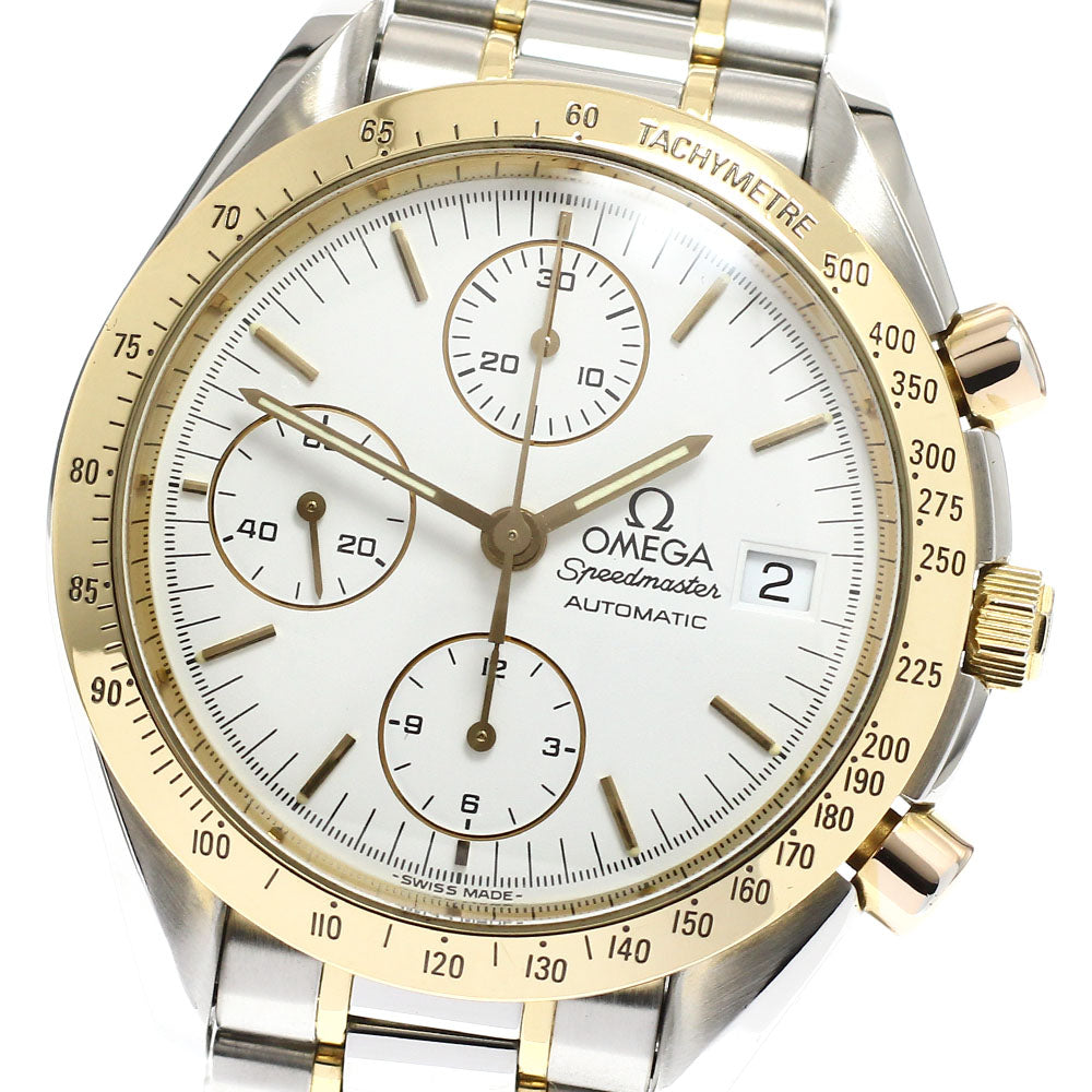 OMEGA Speedmaster 3311.20 Date Chronograph white Dial Automatic Men's_930477