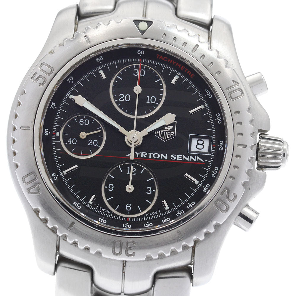 TAG HEUER Link CT2114.BA0550 Ayrton Senna limited model Automatic Men's_930480